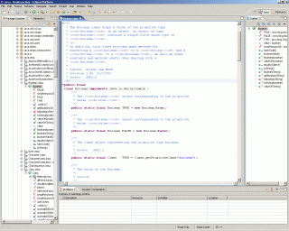Screenshot of Eclipse Tree (Java Navigator) View